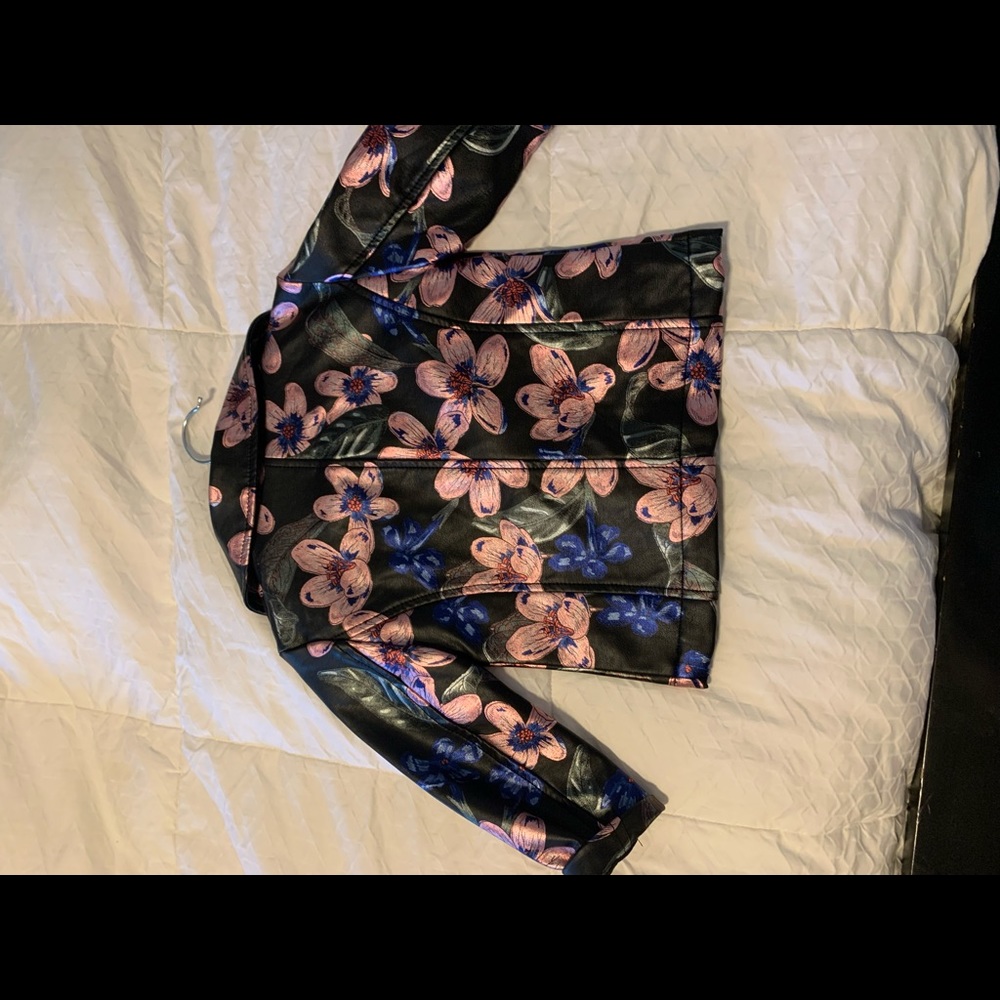 toddler pleather jacket